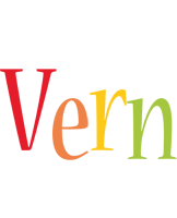 Vern birthday logo