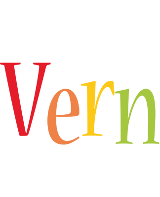 Vern birthday logo