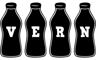 Vern bottle logo