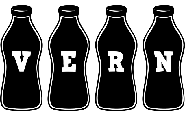 Vern bottle logo