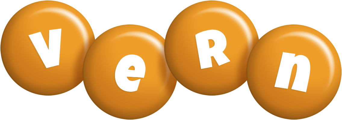Vern candy-orange logo