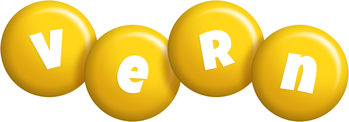 Vern candy-yellow logo