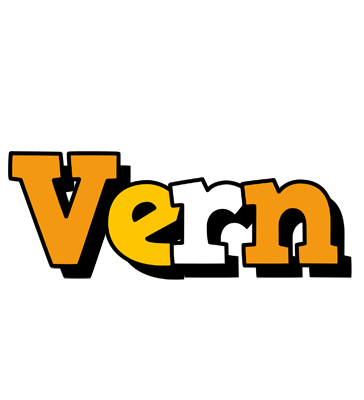 Vern cartoon logo