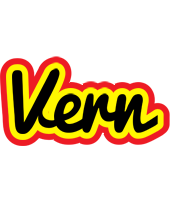 Vern flaming logo