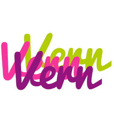 Vern flowers logo