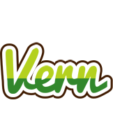 Vern golfing logo