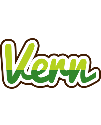 Vern golfing logo
