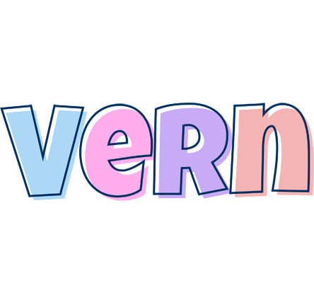 Vern pastel logo