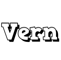 Vern snowing logo