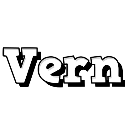 Vern snowing logo