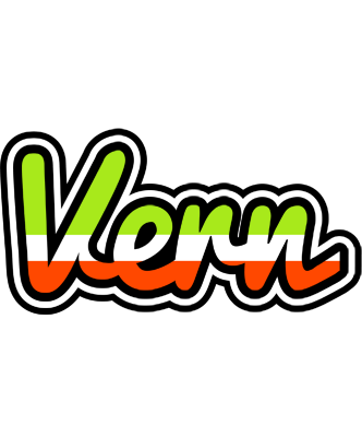 Vern superfun logo