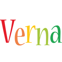 Verna birthday logo