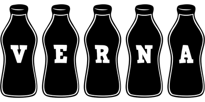 Verna bottle logo