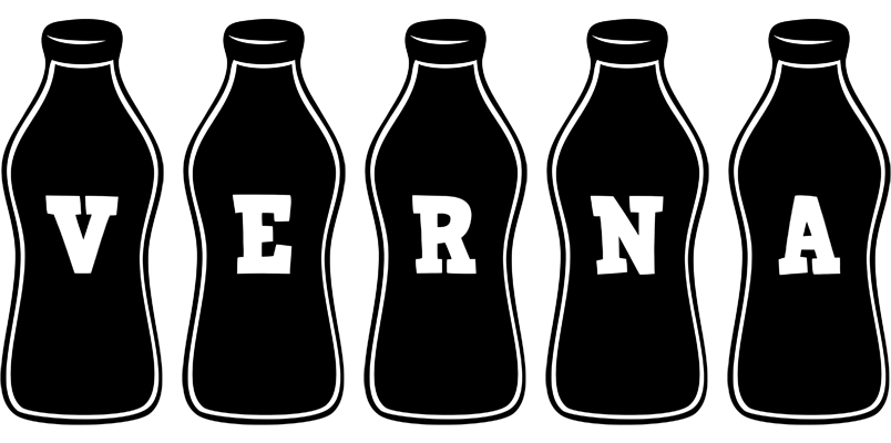 Verna bottle logo