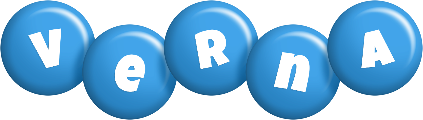 Verna candy-blue logo