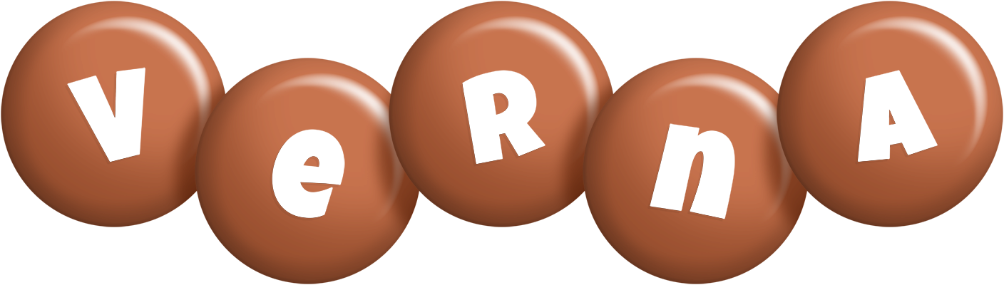Verna candy-brown logo