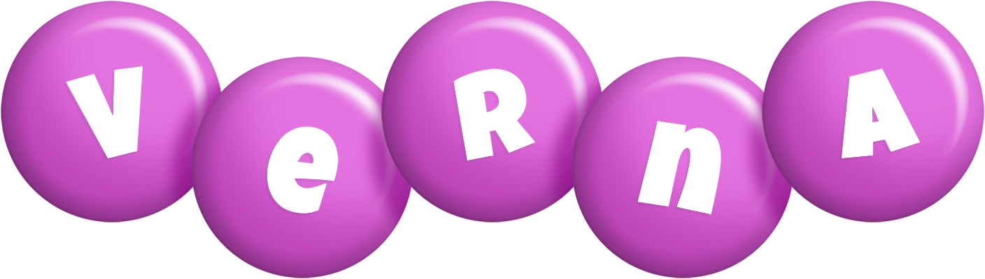 Verna candy-purple logo