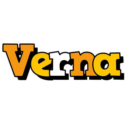 Verna cartoon logo