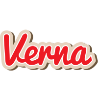 Verna chocolate logo