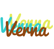 Verna cupcake logo