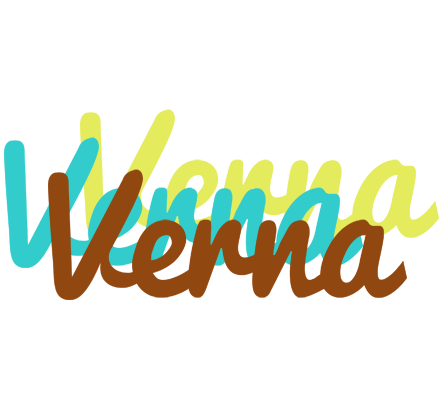 Verna cupcake logo