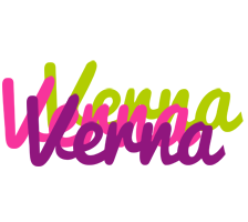 Verna flowers logo