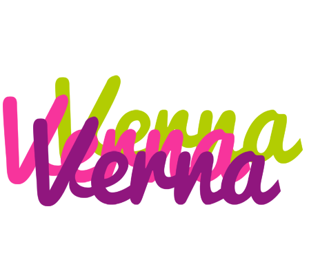 Verna flowers logo