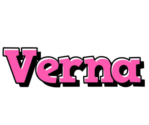Verna girlish logo