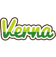 Verna golfing logo