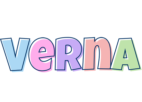 Verna pastel logo