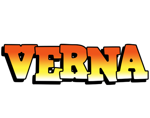Verna sunset logo