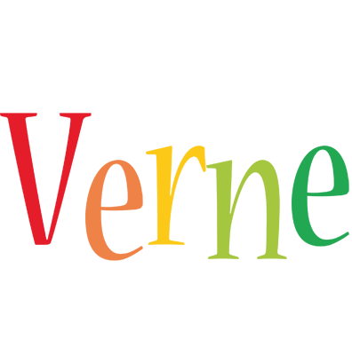 Verne birthday logo