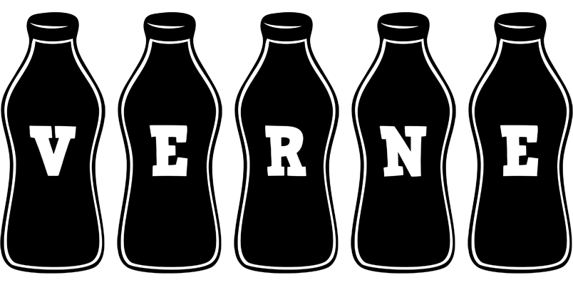 Verne bottle logo