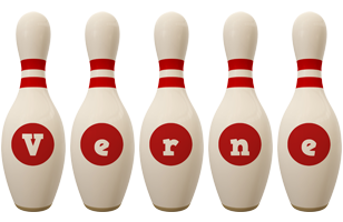 Verne bowling-pin logo