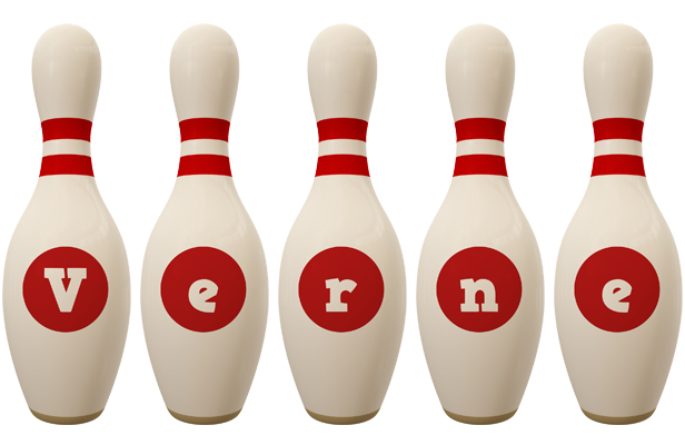 Verne bowling-pin logo