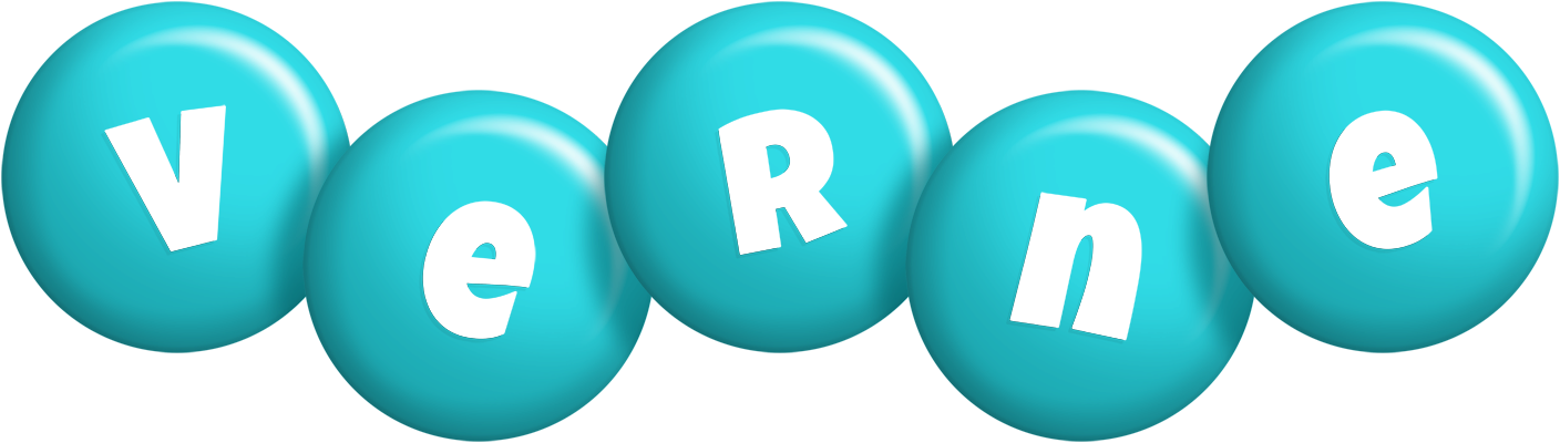 Verne candy-azur logo