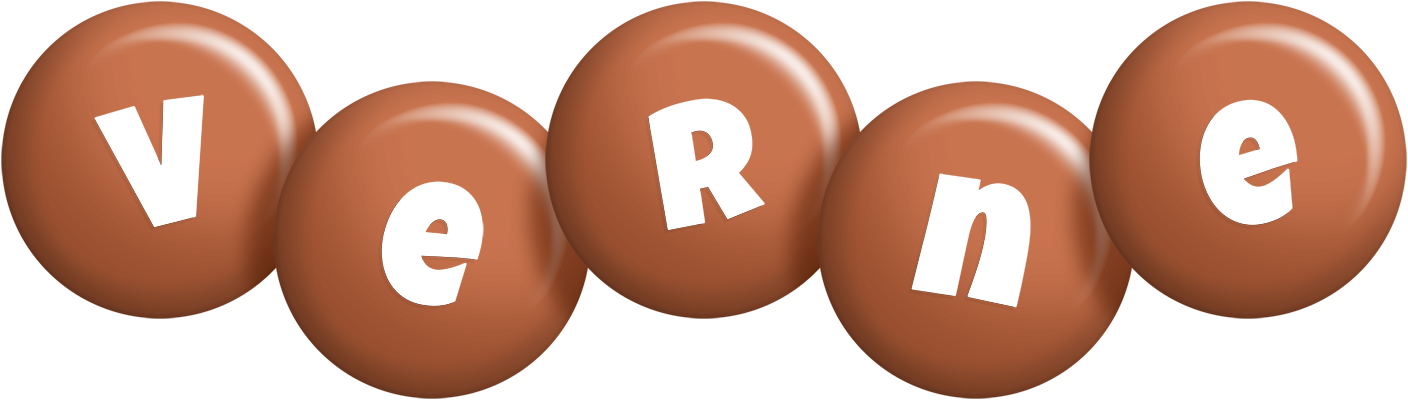 Verne candy-brown logo