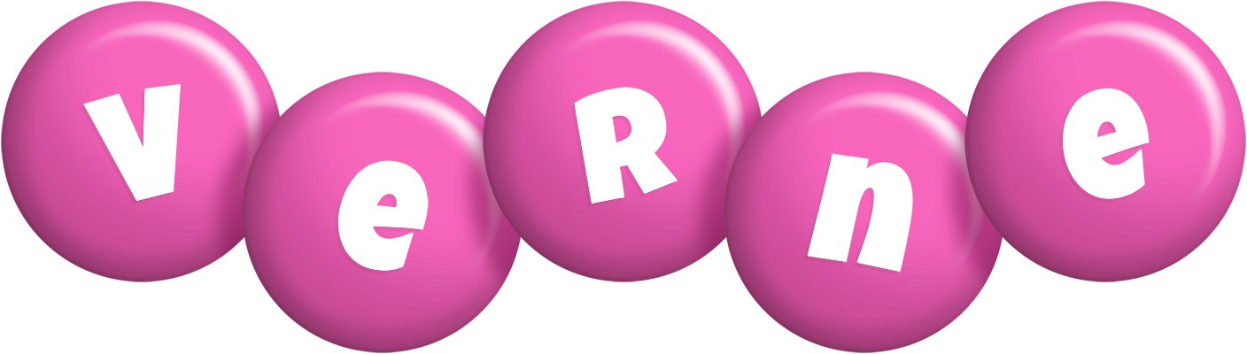 Verne candy-pink logo