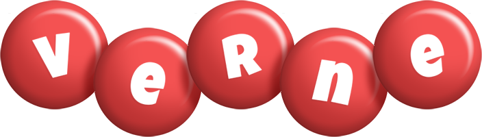 Verne candy-red logo