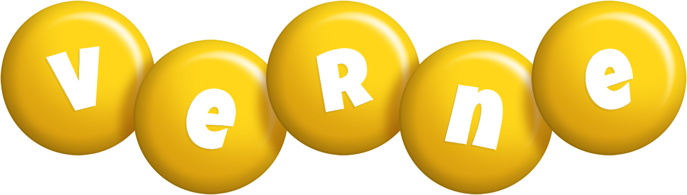 Verne candy-yellow logo