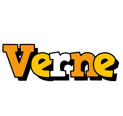 Verne cartoon logo