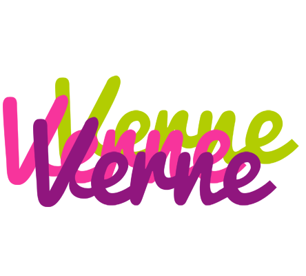 Verne flowers logo