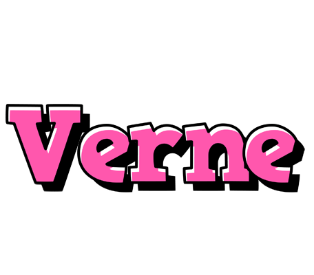 Verne girlish logo