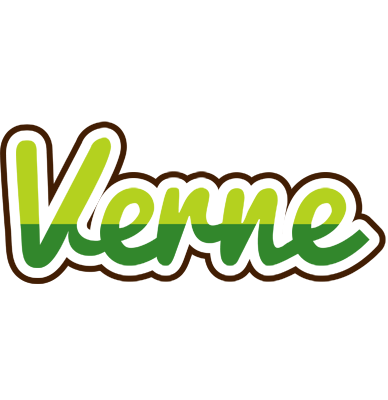 Verne golfing logo