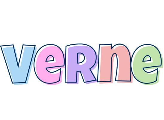 Verne pastel logo
