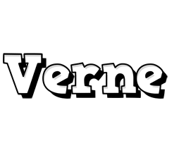 Verne snowing logo