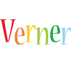 Verner birthday logo