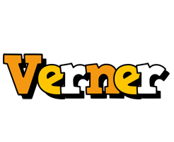 Verner cartoon logo