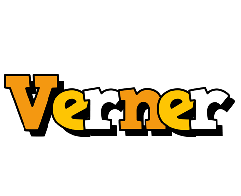 Verner cartoon logo