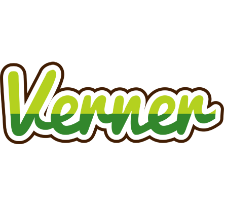Verner golfing logo